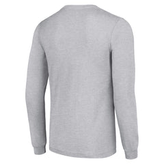 Detroit Lions Starter Tailsweep Long Sleeve T-Shirt Heather Gray