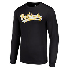 Washington Commanders Starter Tailsweep Long Sleeve T-Shirt Black
