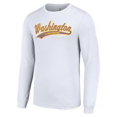 Washington Commanders Starter Tailsweep Long Sleeve T-Shirt White