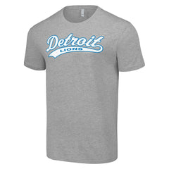 Detroit Lions Starter Tailsweep T-Shirt Heather Gray