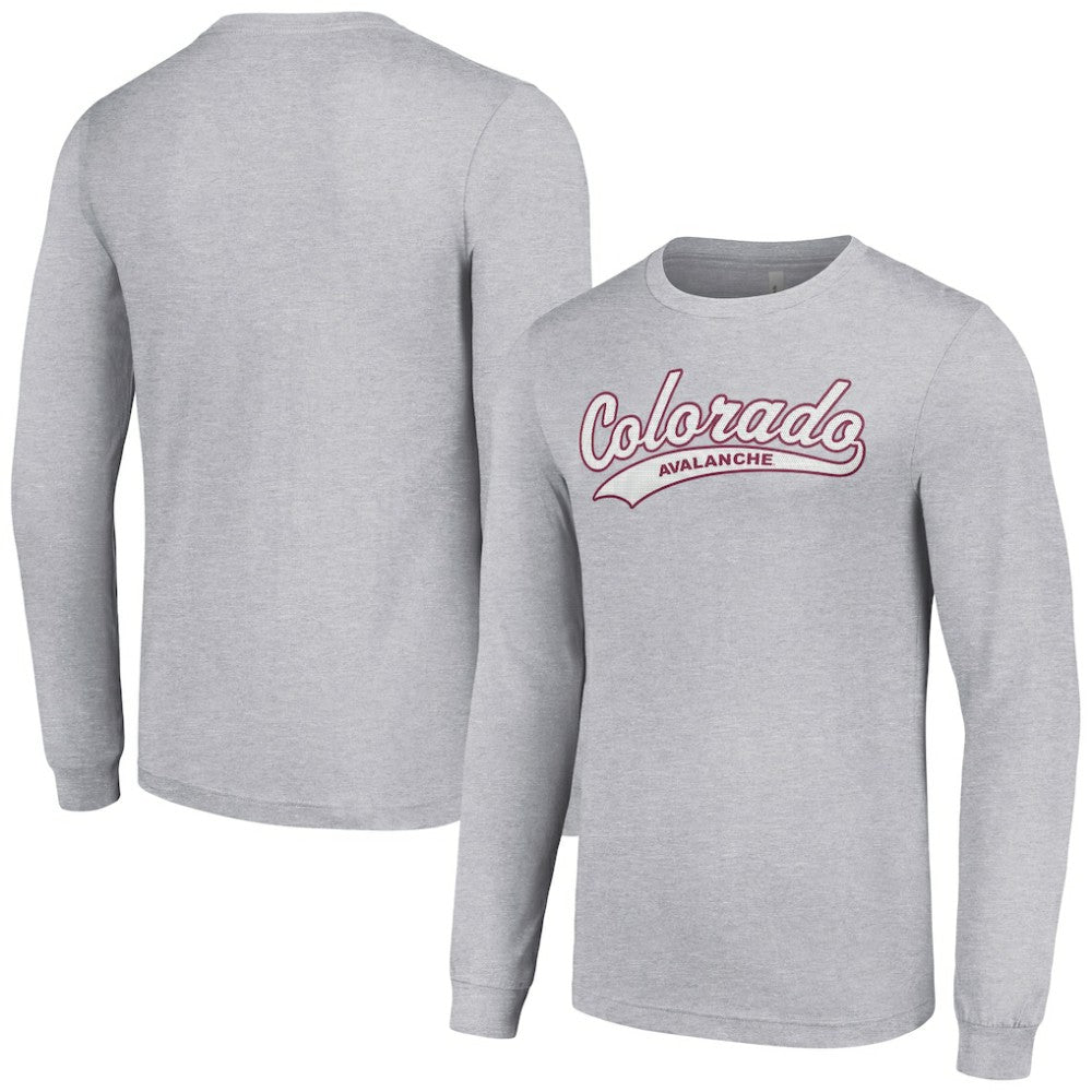 Colorado Avalanche Starter Tailsweep T-Shirt - Heather Gray - NHL 200652317