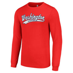 Washington Capitals Starter Tailsweep T-Shirt - Red - NHL 200652386