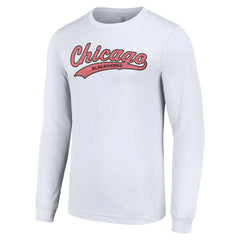 Chicago Blackhawks Starter Tailsweep T-Shirt - White - NHL 200652392