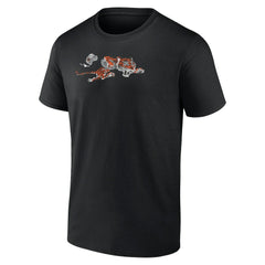 Cincinnati Bengals Throwback T-Shirt Black