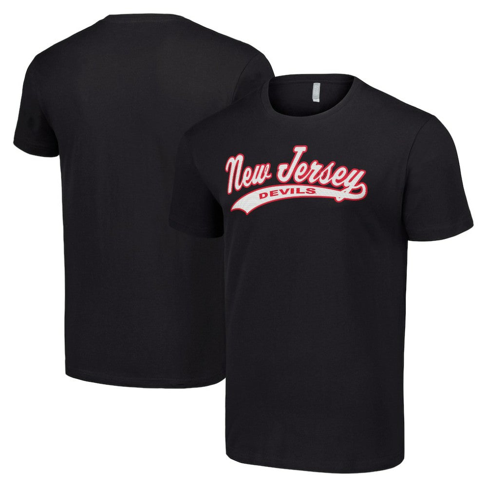 New Jersey Devils Starter Tailsweep T-Shirt - Black - NHL 200652547