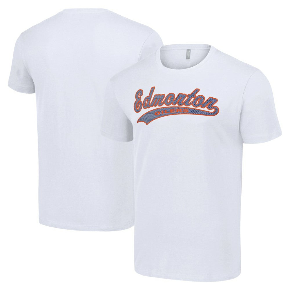 Edmonton Oilers Starter Tailsweep T-Shirt - White - NHL 200652619