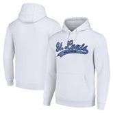 St. Louis Blues Starter Tailsweep Fleece Tri-Blend Pullover Hoodie - White - NHL 200652672