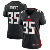 Nike Natrone Brooks Atlanta Falcons Women's Team Game Jersey Black