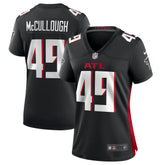Nike Liam McCullough Atlanta Falcons Women's Team Game Jersey Black