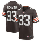 Nike Ronnie Hickman Cleveland Browns Team Game Jersey Brown