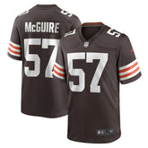 Nike Isaiah McGuire Cleveland Browns Team Game Jersey Brown