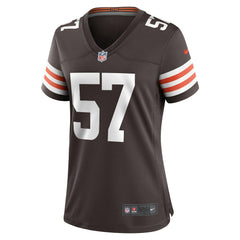 Nike Isaiah McGuire Cleveland Browns Women's Team Game Jersey Brown