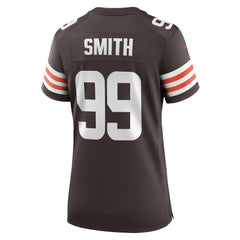 Nike Za'Darius Smith Cleveland Browns Women's Team Game Jersey Brown