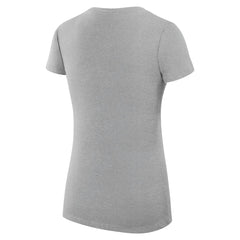 Los Angeles Dodgers G-III 4Her by Carl Banks Women's Super-Slim Fit Lightweight City Graphic V-Neck T-Shirt - Heather Gray - MLB Online