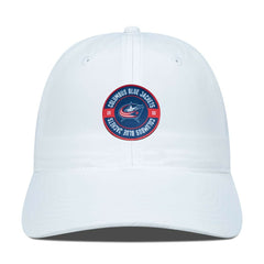 Columbus Blue Jackets Levelwear Women's Haven Adjustable Hat - White - NHL 200656328