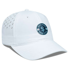 Seattle Kraken Levelwear Women's Haven Adjustable Hat - White - NHL 200656370