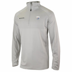 Oklahoma City Thunder Omni-Wick Rockin' It Quarter-Zip Pullover Top Heather Gray | Columbia Lifestyle