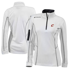 Cleveland Cavaliers Women's Omni-Wick Shotgun Quarter-Zip Pullover Top for sale White | Columbia for sale