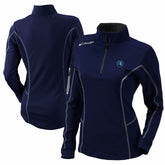 Minnesota Timberwolves Women's Omni-Wick Shotgun Quarter-Zip Pullover Top Navy | Columbia Lifestyle