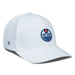 Edmonton Oilers Levelwear Rise Flex Hat - White - NHL 200656707