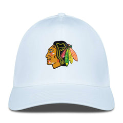 Chicago Blackhawks Levelwear Zeta Flex Hat - White - NHL 200656730
