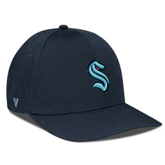 Seattle Kraken Levelwear Zeta Flex Hat - Black - NHL 200656765