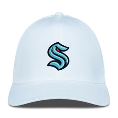 Seattle Kraken Levelwear Zeta Flex Hat - White - NHL 200656766