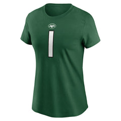 Nike Sauce Gardner New York Jets Women's Player Name & Number T-Shirt Green