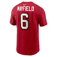 Nike Baker Mayfield Tampa Bay Buccaneers Player Name & Number T-Shirt Red