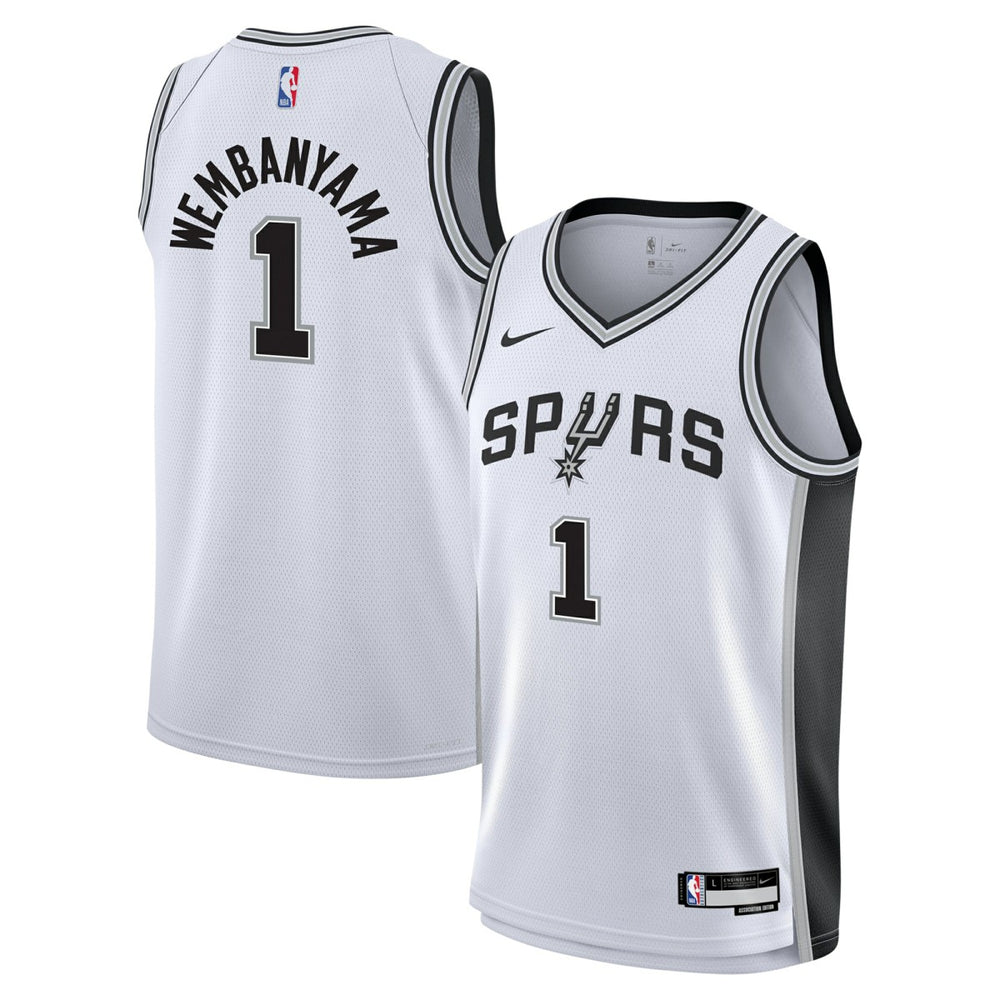Victor Wembanyama San Antonio Spurs Youth Swingman Jersey Association Edition White | Nike Near Me