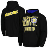 Golden State Warriors Hardwood Classics OG 2.0 Pullover Hoodie for sale Black | Mitchell & Ness discount