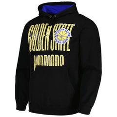 Golden State Warriors Hardwood Classics OG 2.0 Pullover Hoodie for sale Black | Mitchell & Ness discount