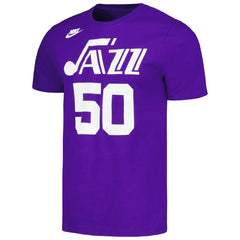 Utah Jazz Unisex 50th Anniversary T-Shirt Purple | Nike Lifestyle