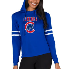 Chicago Cubs Concepts Sport Women's Marathon Lightweight Lounge Pullover Hoodie - Royal - MLB on Sale