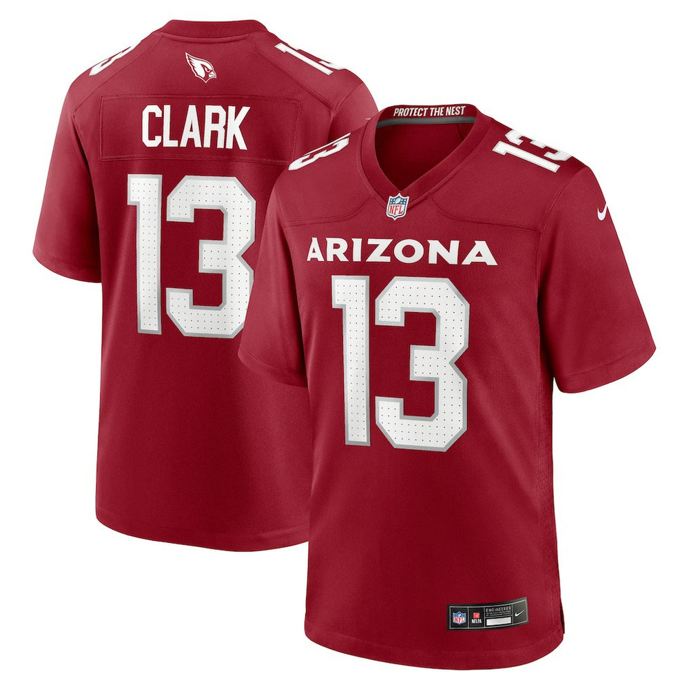Nike Kei'Trel Clark Arizona Cardinals Game Jersey Cardinal