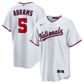 CJ Abrams Washington Nationals Nike Youth Home Replica Player Jersey - White - Nike Discount