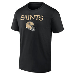 Chris Olave New Orleans Saints Team Wordmark Player Name & Number T-Shirt Black