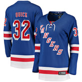 Jonathan Quick New York Rangers Fanatics Women's Home Breakaway Player Jersey - Blue - NHL 200723295