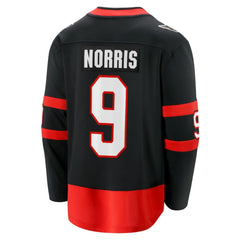 Josh Norris Ottawa Senators Fanatics Home Breakaway Jersey - Black - NHL 200723314