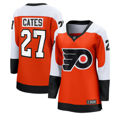 Noah Cates Philadelphia Flyers Fanatics Women's Home Breakaway Player Jersey - Orange - NHL 200723327