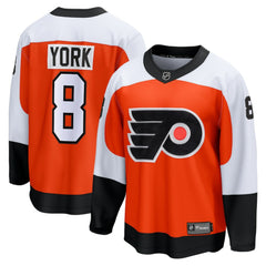 Cam York Philadelphia Flyers Fanatics Home Breakaway Jersey - Orange - NHL 200723330
