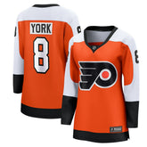Cam York Philadelphia Flyers Fanatics Women's Home Breakaway Player Jersey - Orange - NHL 200723331