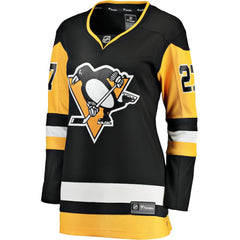 Ryan Graves Pittsburgh Penguins Fanatics Women's Home Breakaway Player Jersey - Black - NHL 200723340