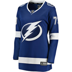 Conor Sheary Tampa Bay Lightning Fanatics Women's Home Breakaway Player Jersey - Blue - NHL 200723355