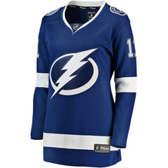 Luke Glendening Tampa Bay Lightning Fanatics Women's Home Breakaway Player Jersey - Blue - NHL 200723357