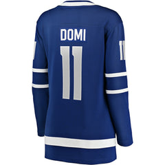 Max Domi Toronto Maple Leafs Fanatics Women's Home Breakaway Player Jersey - Blue - NHL 200723360
