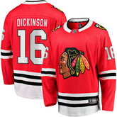 Jason Dickinson Chicago Blackhawks Fanatics Home Breakaway Jersey - Red - NHL 200723423