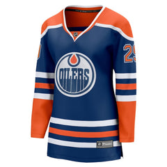 Leon Draisaitl Edmonton Oilers Fanatics Women's Home Breakaway Player Jersey - Royal - NHL 200723449