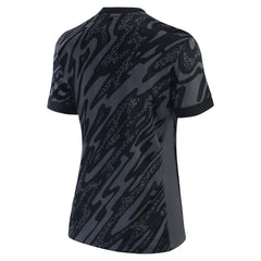 Brazil National Team Women's 2024 Goalkeeper Replica Stadium Jersey Anthracite - Nike