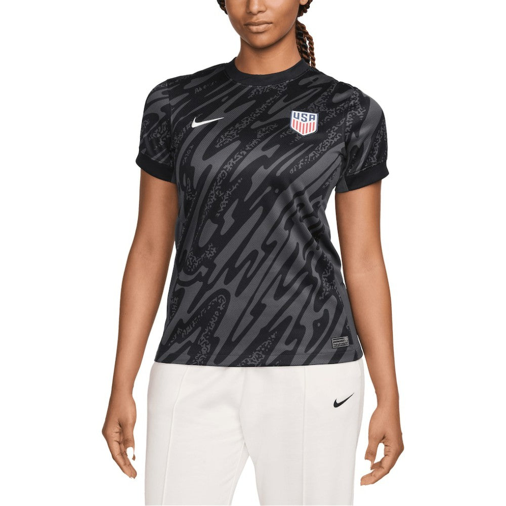 USMNT Women's 2024 Goalkeeper Replica Stadium Jersey Black - Nike for sale